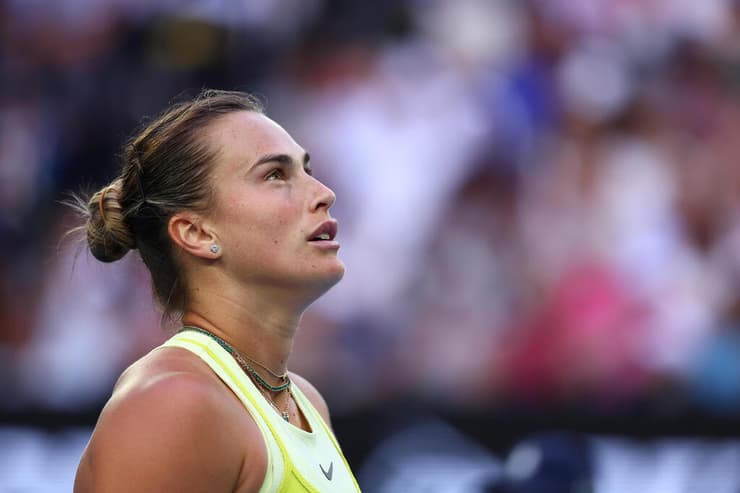 אכזבה לבלארוסית (צילום: Graham Denholm/Getty Images) ארינה סבאלנקה