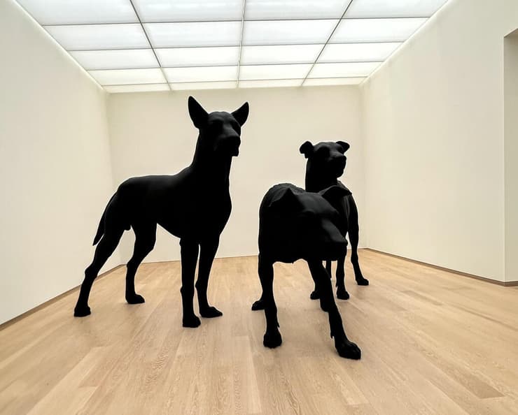 תערוכה של רון מואק (Ron Mueck) הידוע בפסלים היפר-ריאליסטיים בקנה מידה יוצא דופן (צילום: רוני קיפרמן) מוזיאון פורלינדן