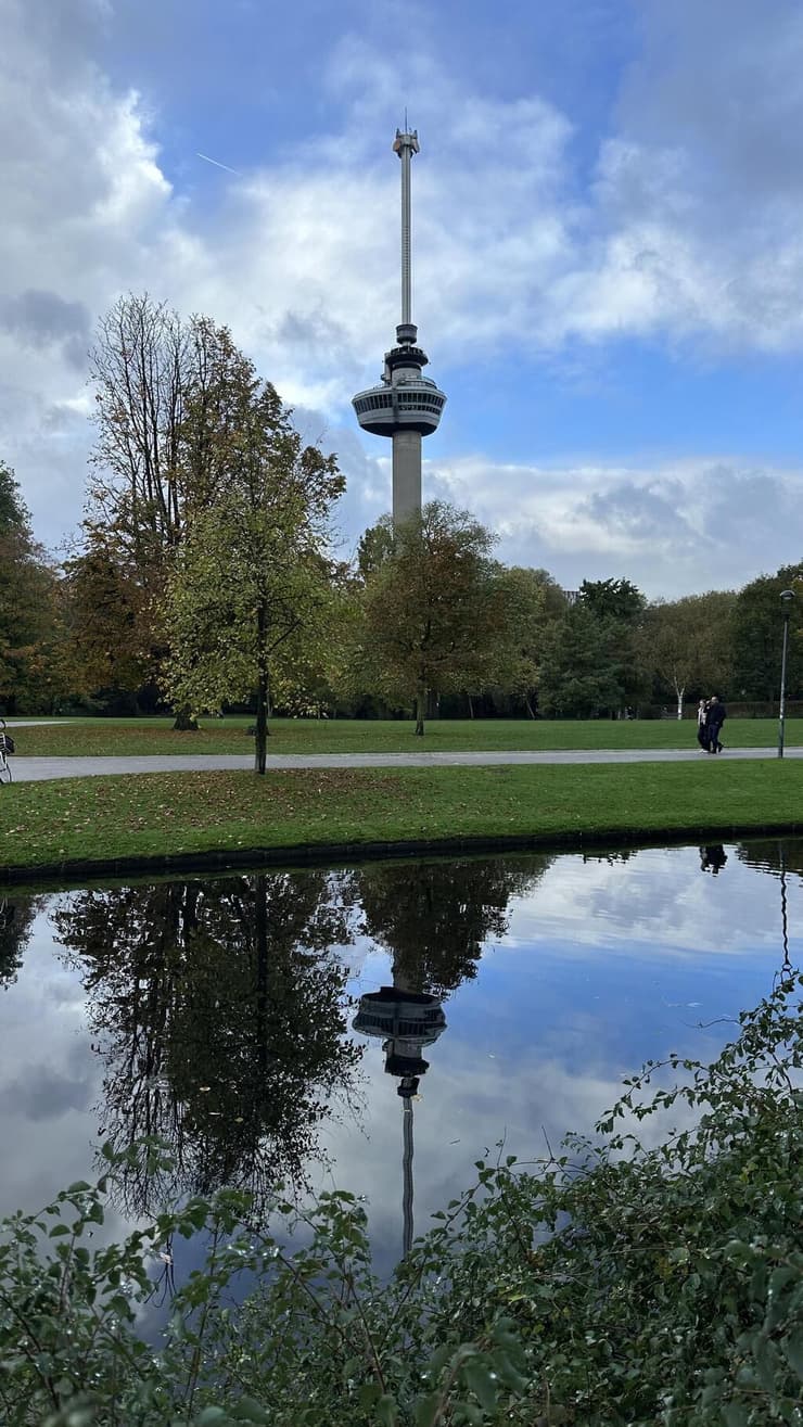 יורומאסט, מגדל התצפית המפורסם (צילום: רוני קיפרמן) רוטרדם