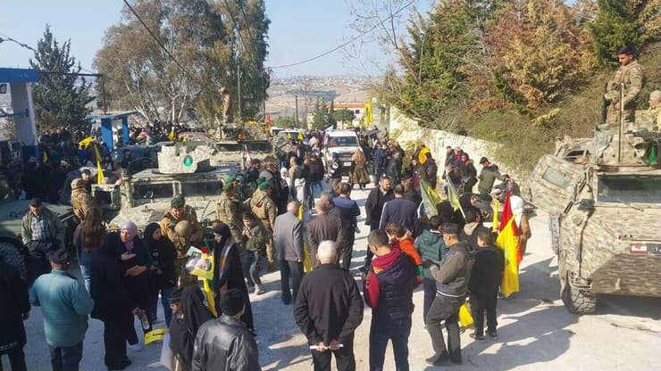 צבא לבנון נערך לכניסה לחולא בדרום לבנון