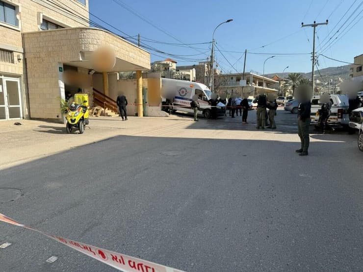הזירה בכפר כנא, בה התרחש אירוע אלימות
