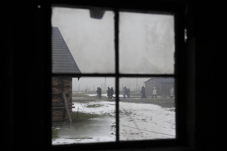 שלג באושוויץ, סוף ינואר 2025