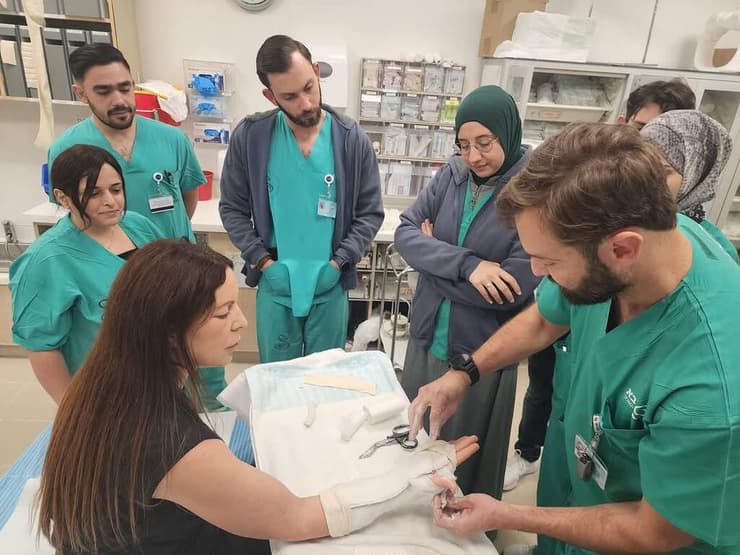סטאז'רים בבית החולים שיבא בתל השומר