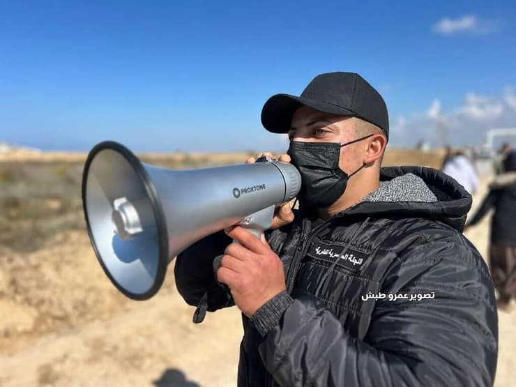 הכוחות המצריים בציר נצרים כוחות מצריים במעבר מדרום לצפון רצועת עזה