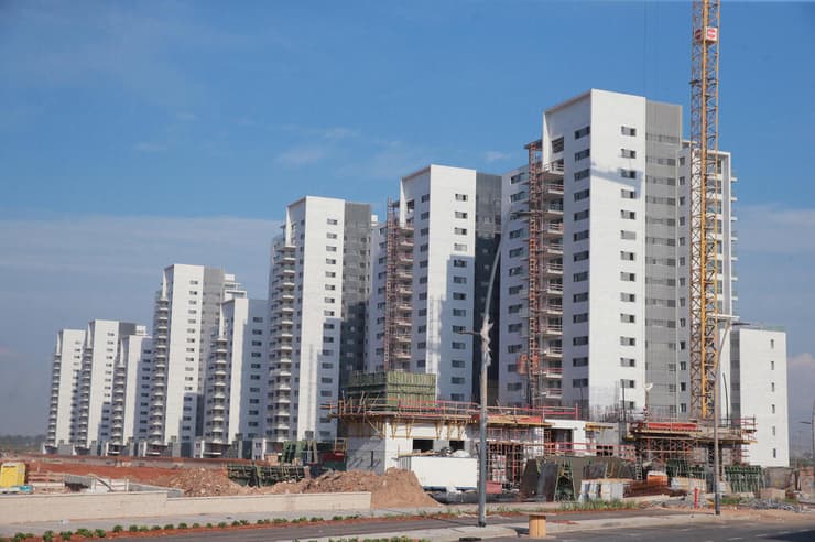 עבודות בנייה (צילום: אוראל כהן) עבודות בנייה