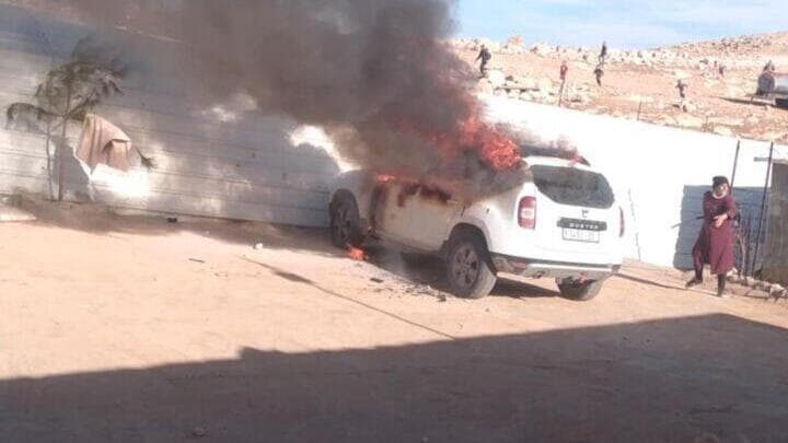 מתנחלים השחיתו רכוש של פלסטינים בח'רבת אל-טובא במסאפר יטא