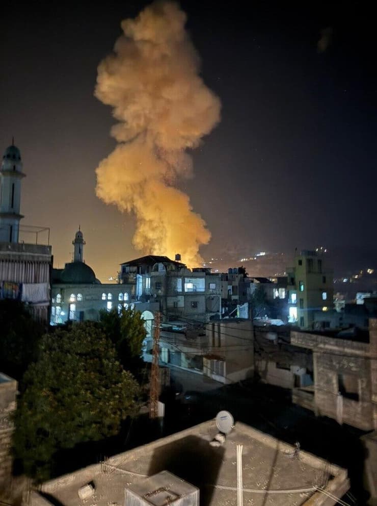  תקיפה בא-נבטיה בדרום לבנון