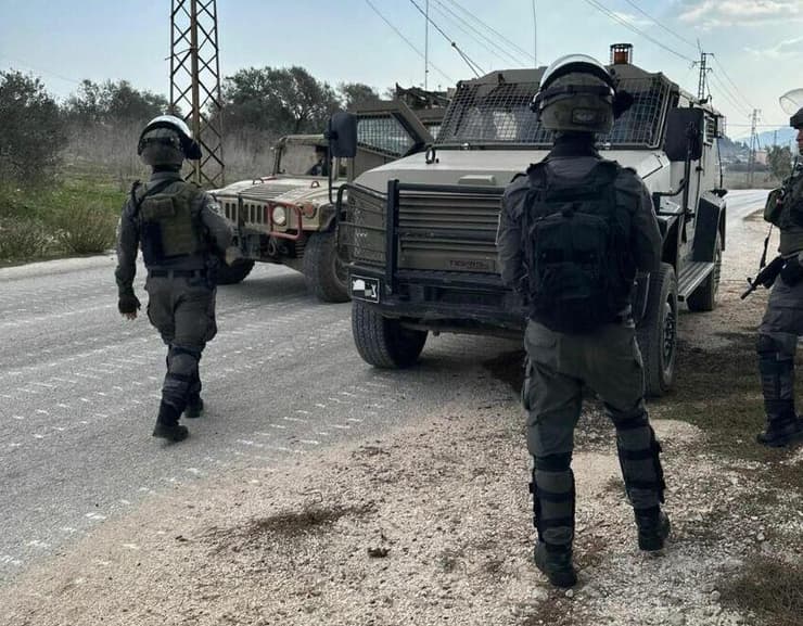 לוחמי מג"ב איו"ש הוקפצו לגבול לבנון