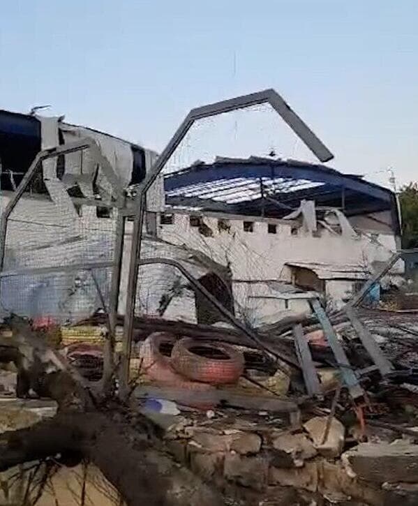 פארק השעשועים אחרי שהותקף בדרום לבנון