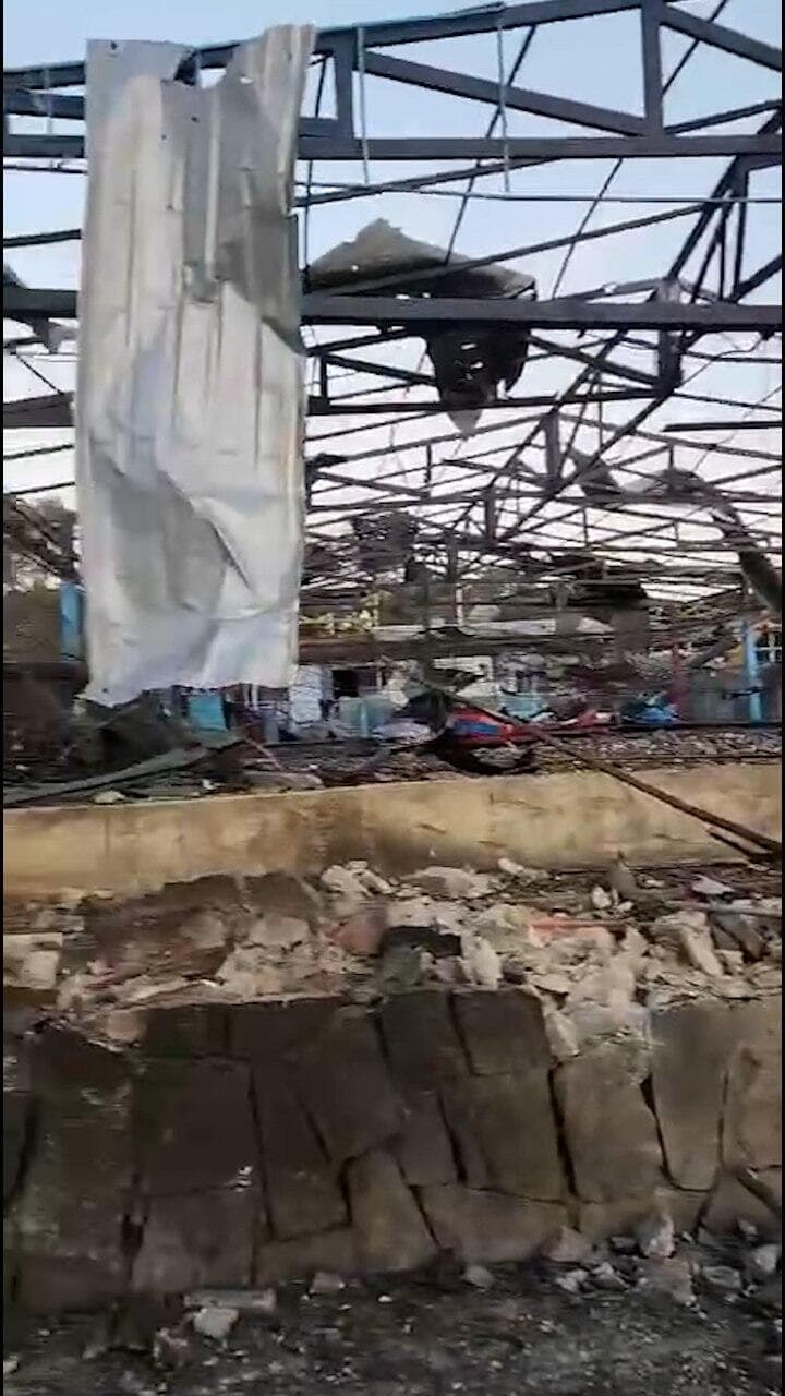 פארק השעשועים אחרי שהותקף בדרום לבנון