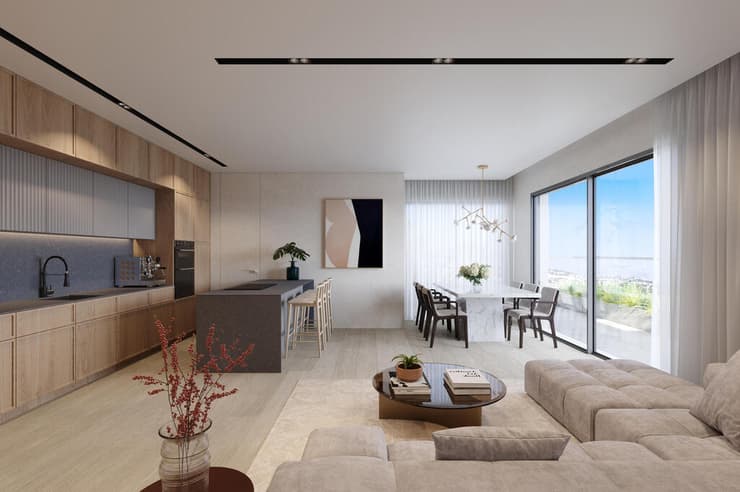 "מאפשרים לדיירים ליהנות מסביבת מגורים שמתאימה לקצב חיים דינמי", דן פרנס ( קרסו ניה ) דירה קרסו ניה