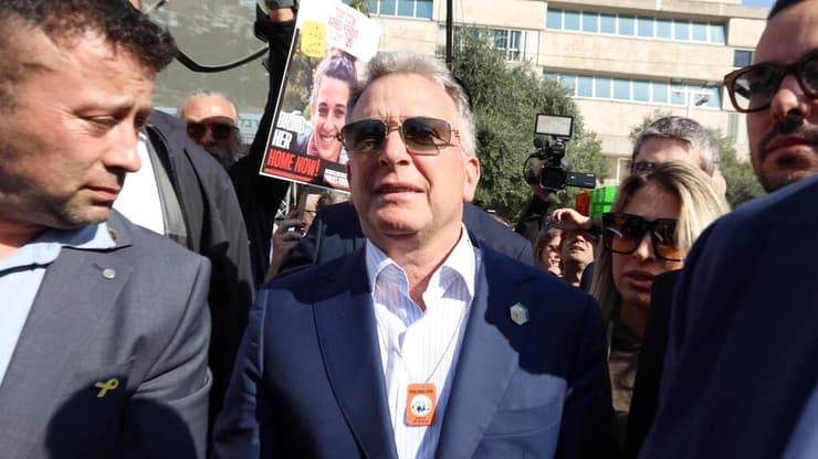 סטיב וויטקוף בכיכר החטופים