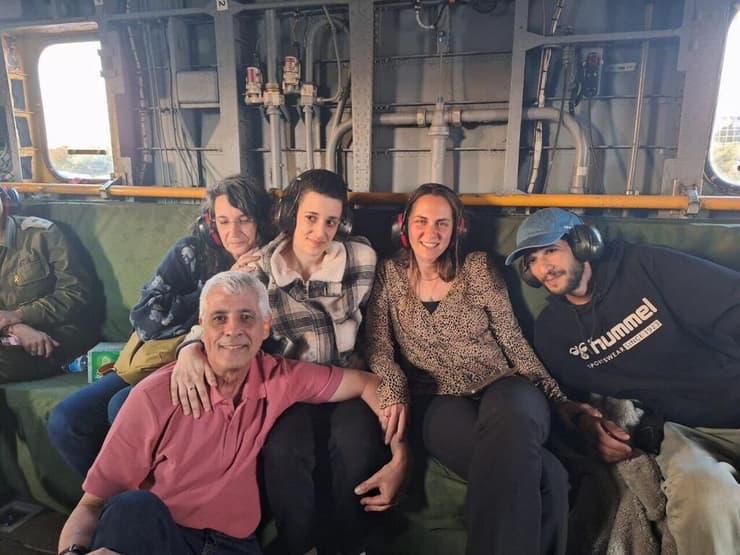 ארבל יהוד במסוק בדרך לבית החולים