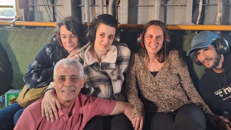 ארבל יהוד במסוק בדרך לבית החולים