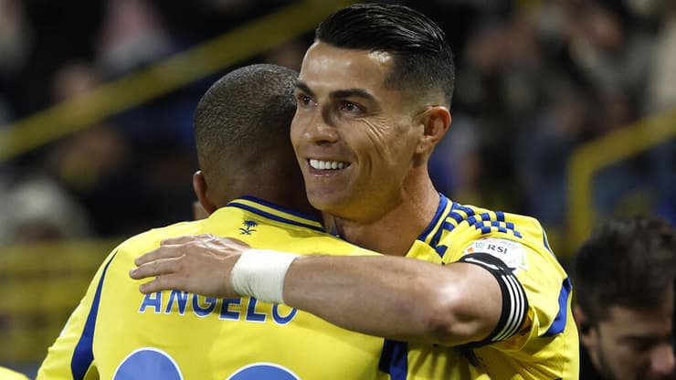 לא עוצר. רונאלדו (צילום: REUTERS/Hamad I Mohammed) רונאלדו