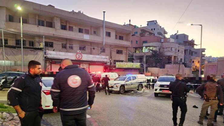 זירת הירי  באום אל פחם