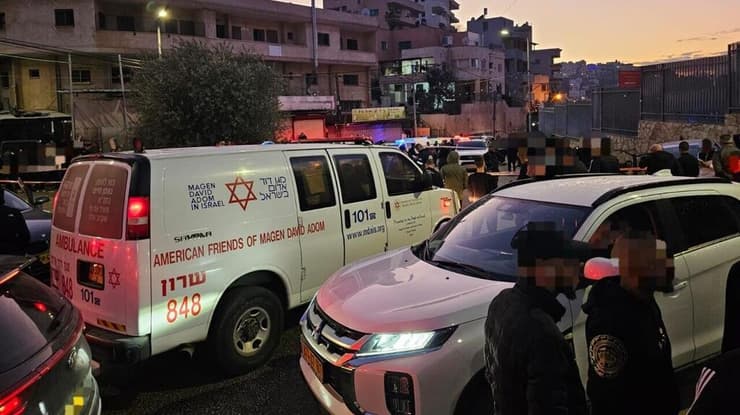 זירת הירי  באום אל פחם