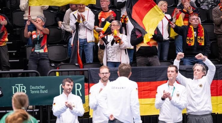 הנבחרת הגרמנית מרוצה