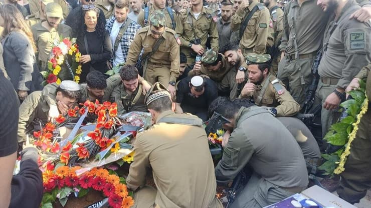 הלוויתו של  סמ"ר ליאם חזי ז"ל