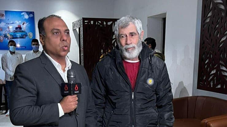 האסיר הפלסטיני  מוחמד אל-טוס ששוחרר מהכלא הישראלי בעסקת החטופים