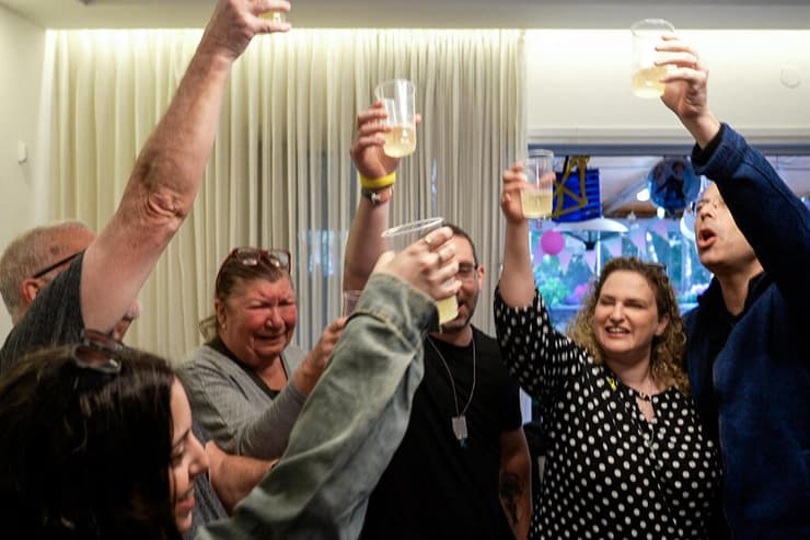 משפחתו של עופר קלדרון בכפר סבא