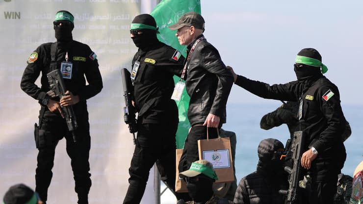 צילום: REUTERS/Dawoud Abu Alkas שחרורו של קית' סיגל