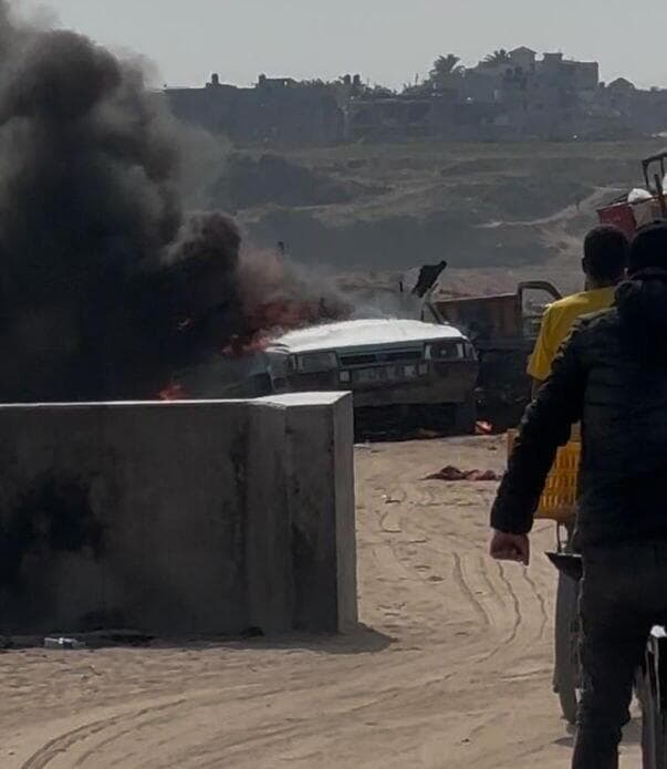  תיעוד אחת התקיפות לכאורה בנוסייראת