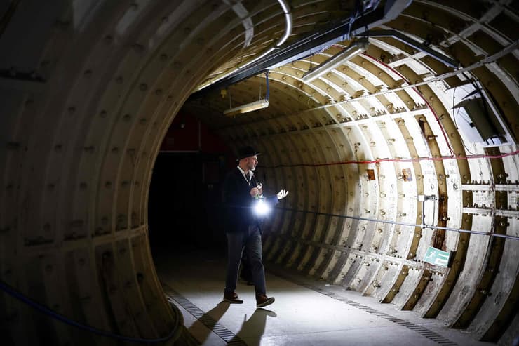 צילום: AFP מנהרות לונדון