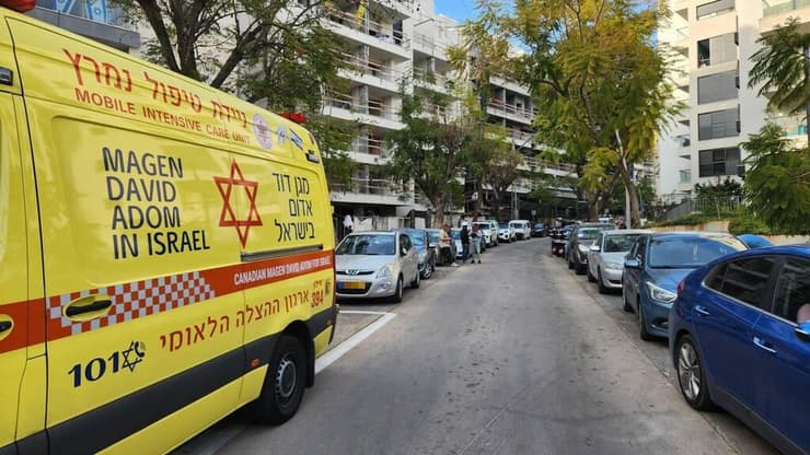 הזירה בראשון לציון שבה נפל פועל מגובה ונהרג