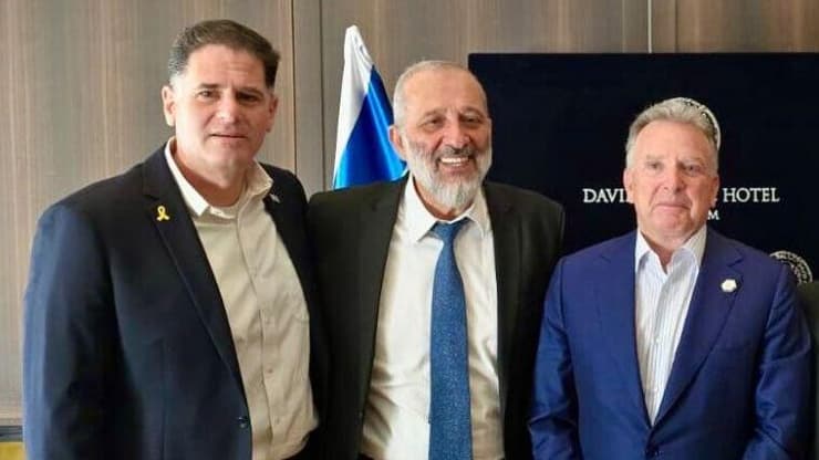 סטיב וויטקוף, אריה דרעי, בצלאל סמוטריץ’ ורון דרמר