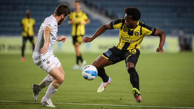 בדרך לליגה הרוסית. גרסיה (צילום: עוז מועלם) גרסיה