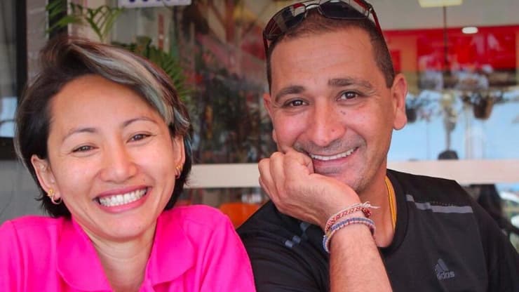 אבי אבטה ואשתו