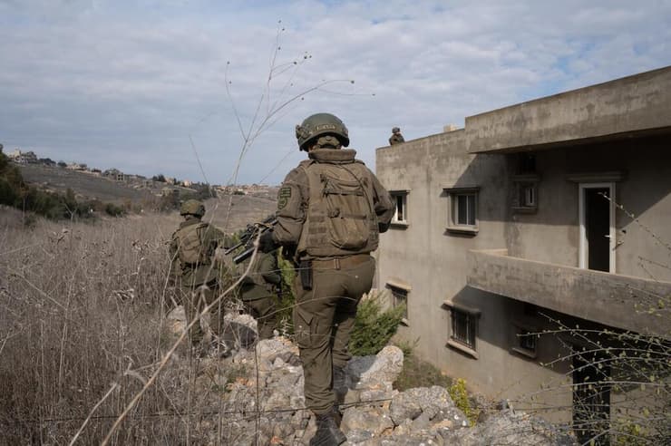 לוחמי צה"ל בדרום לבנון. "5 הנקודות הן קו הגנה אסטרטגי על היישובים" (צילום: דובר צה"ל) פעילות כוחות צה"ל בדרום לבנון