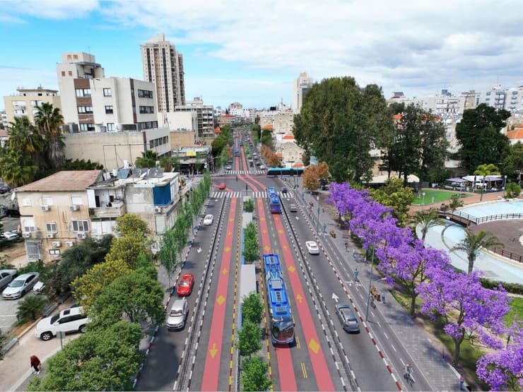 הדמיית הקו הכחול של המטרונית