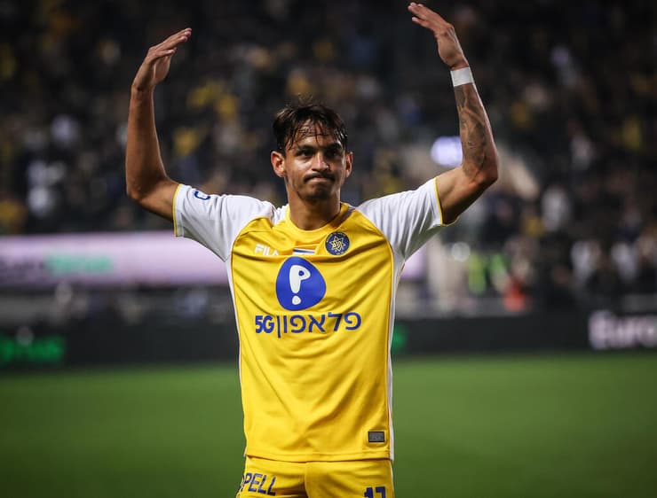 מכבי ת"א חזרה מהר. פטאצ'י (צילום: עוז מועלם) ווסלי פטאצ'י