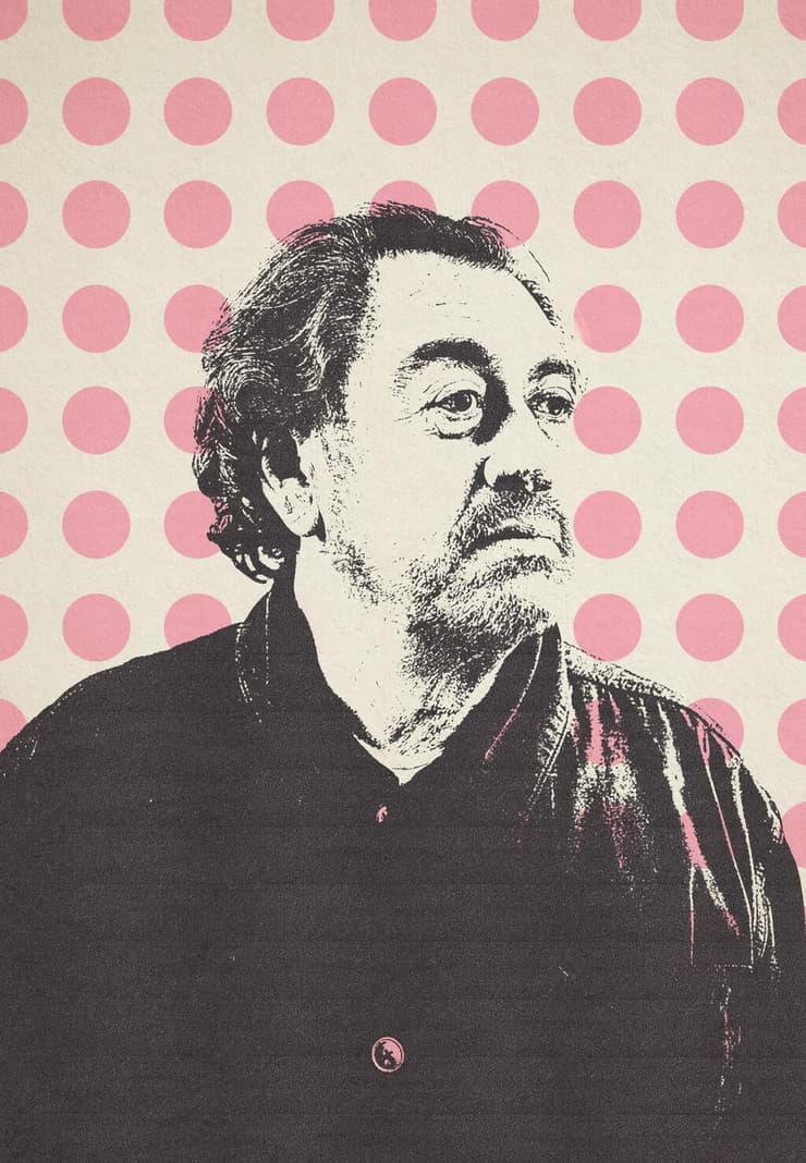 השף ברונו ורז'ו על שער "מסלול", כחלק מסדרת כתבות על השפים הטובים בעולם (איור: יהלי חיים) השף ברונו ורז'ו