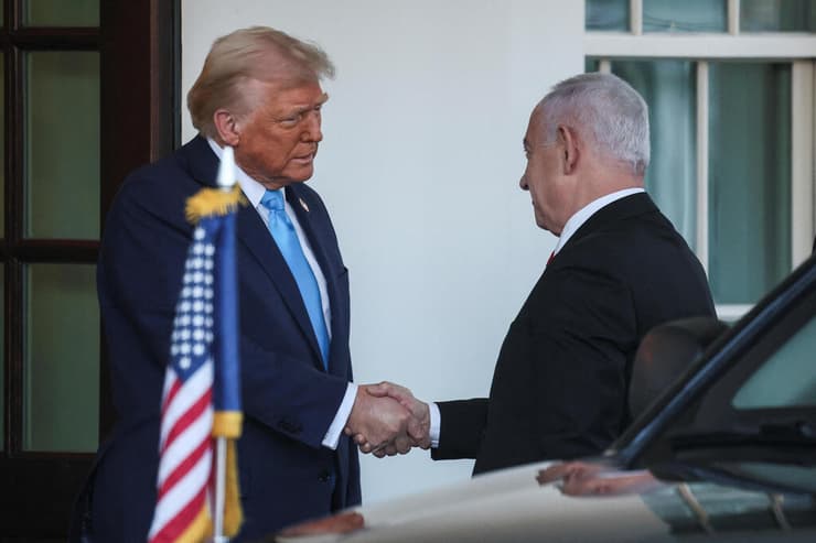 ראש הממשלה בנימין נתניהו נפגש עם נשיא ארה"ב דונלד טראמפ בבית הלבן
