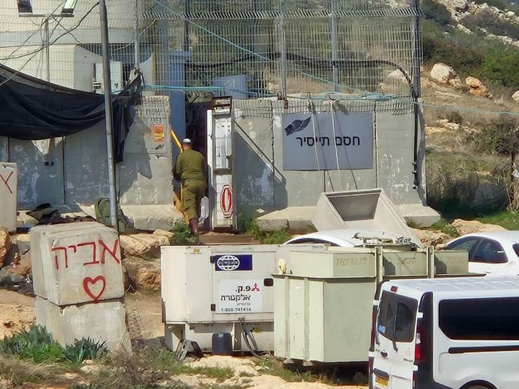 זירת אירוע הירי במחסום תייסיר, צפון השומרון