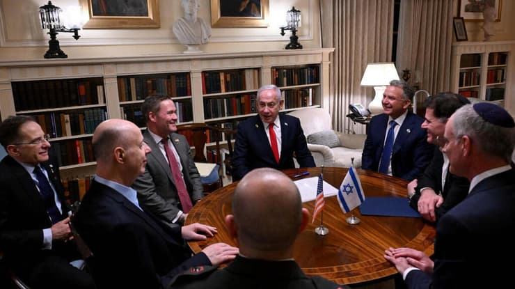 ראש הממשלה בנימין נתניהו נפגש עם סטיב וויטקוף