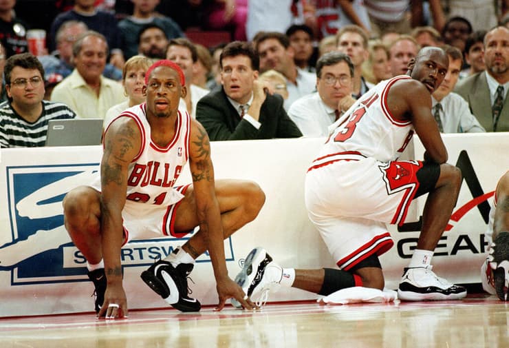 הביאו שלוש אליפויות. ג'ורדן ורודמן (צילום: AP Photo) ג'ורדן ורודמן