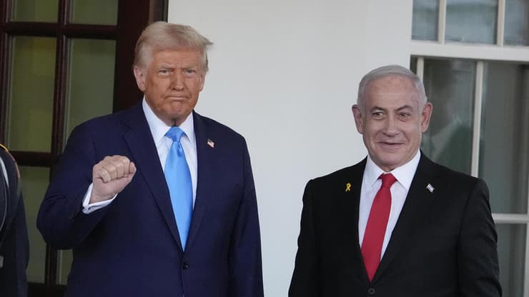 ראש הממשלה בנימין נתניהו נפגש עם נשיא ארה"ב דונלד טראמפ בבית הלבן 