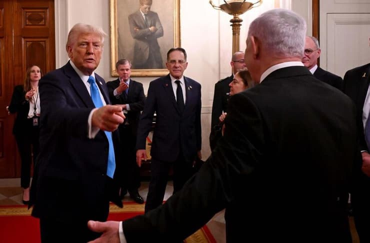 ראש הממשלה בנימין נתניהו נפגש עם נשיא ארה"ב דונלד טראמפ