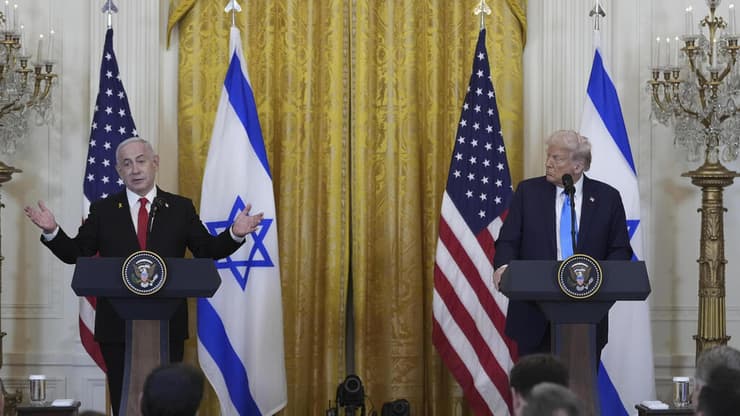 ראש הממשלה בנימין נתניהו נפגש עם נשיא ארה"ב דונלד טראמפ בבית הלבן 