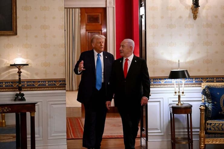 ראש הממשלה בנימין נתניהו נפגש עם נשיא ארה"ב דונלד טראמפ