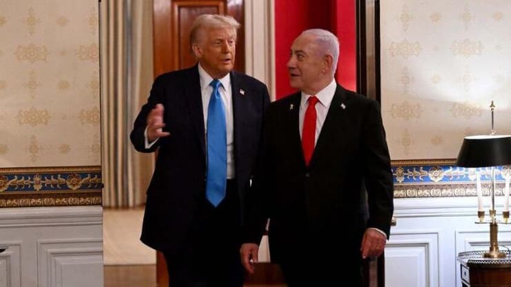 ראש הממשלה בנימין נתניהו נפגש עם נשיא ארה"ב דונלד טראמפ