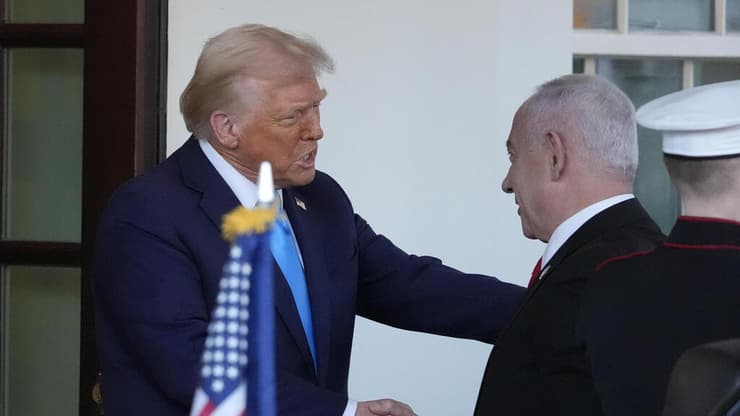 ראש הממשלה בנימין נתניהו נפגש עם נשיא ארה"ב דונלד טראמפ בבית הלבן 