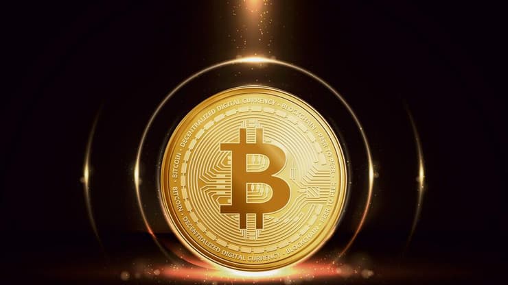 מטבע ביטקוין (איור: Shutterstock) מטבע ביטקוין