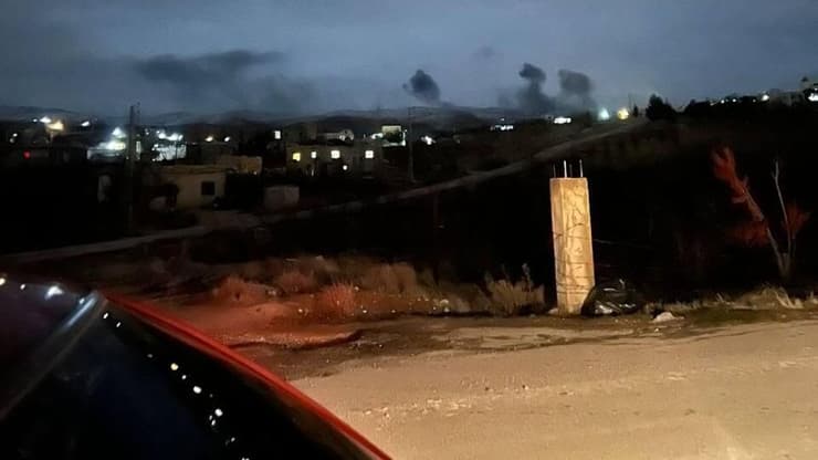 תקיפות בלבנון באזור אל בקאע