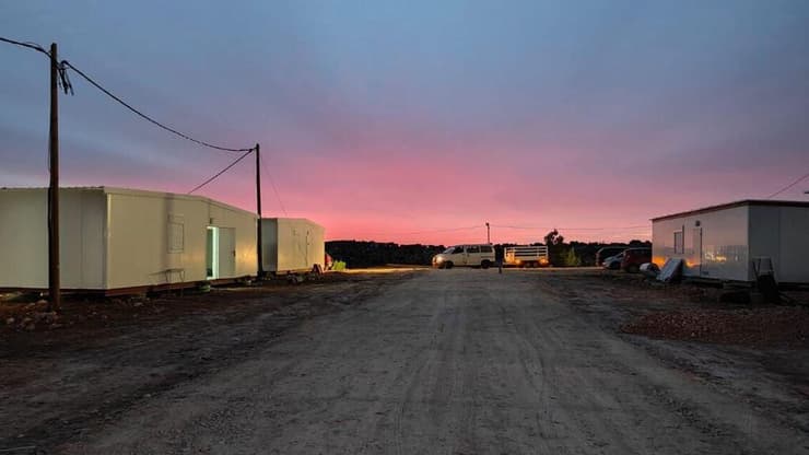 המתנחלים הניחו מבנים על שטח ליישוב חדש בגוש עציון