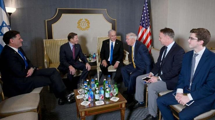 ראש הממשלה בנימין נתניהו בפגישה בוושינגטון עם הסנאטורים